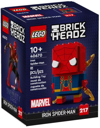 LEGO BrickHeadz 40670 Iron Spider-Man