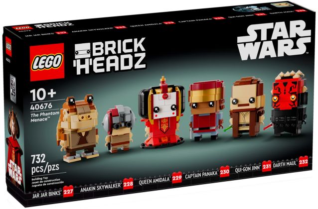 LEGO BrickHeadz 40676 La Menace fantôme