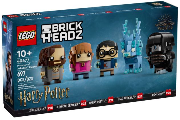 LEGO BrickHeadz 40677 Personnages du prisonnier d’Azkaban