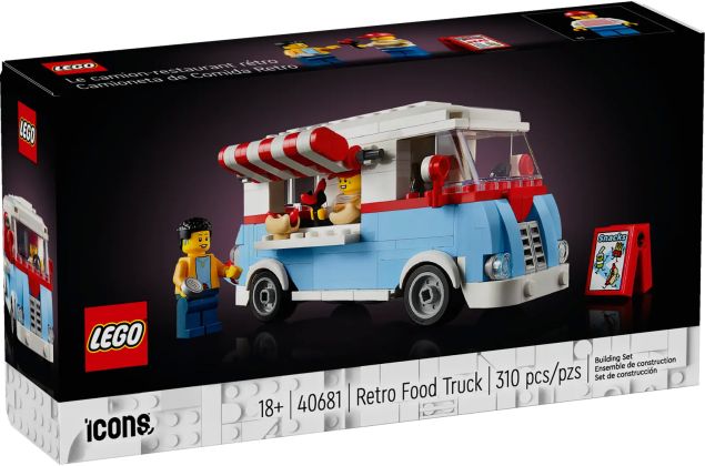 LEGO Icons 40681 Le food-truck rétro