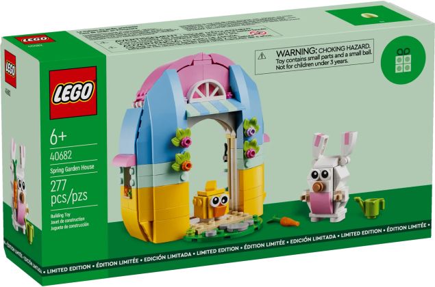 LEGO Saisonnier 40682 La maison de jardin au printemps