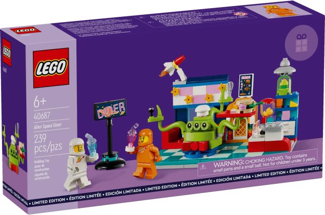 LEGO GWP (Sets promotionnels) 40687 Le restaurant extraterrestre