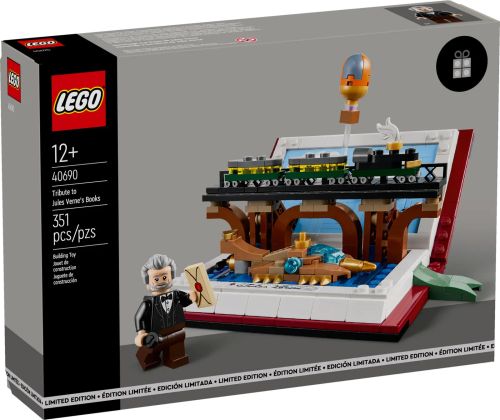 LEGO GWP (Sets promotionnels) 40690 Hommage aux livres de Jules Verne