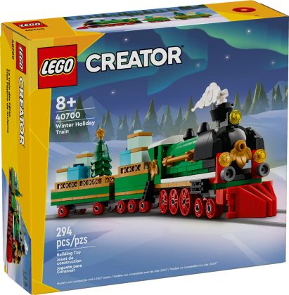 LEGO Creator 40700 Le train des Fêtes