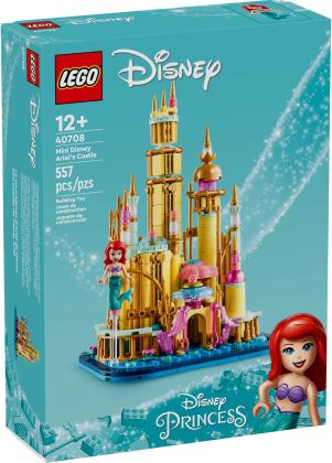 LEGO Disney 40708 Le mini-château d’Ariel de Disney