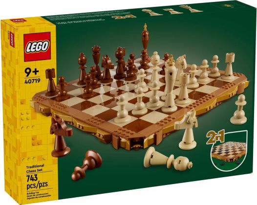 LEGO Objets divers 40719 Jeu d'échecs traditionnel