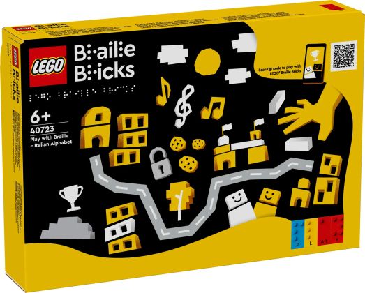 LEGO Objets divers 40723 Découvrir le braille – Alphabet italien