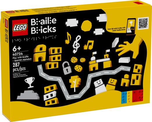 LEGO Objets divers 40724 Découvrir le braille – Alphabet espagnol