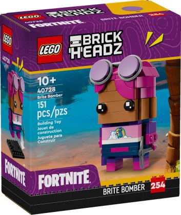 LEGO BrickHeadz 40728 Terreur fluo (Fortnite)