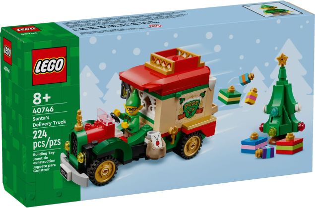 LEGO Saisonnier 40746 Le camion de livraison du Père Noël