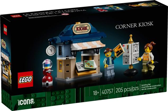 LEGO Icons 40757 Le kiosque à l'ancienne