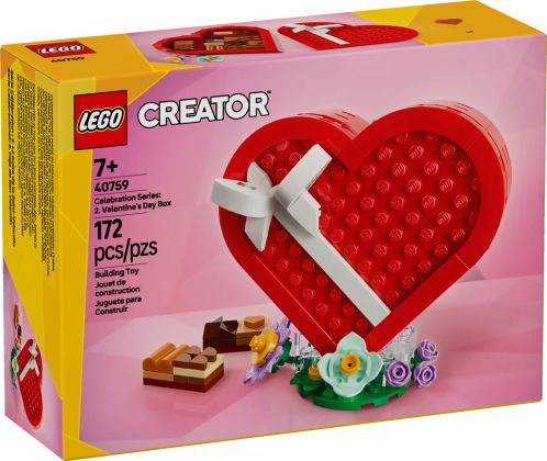 LEGO Creator 40759 Série célébrations : coffret de la Saint-Valentin