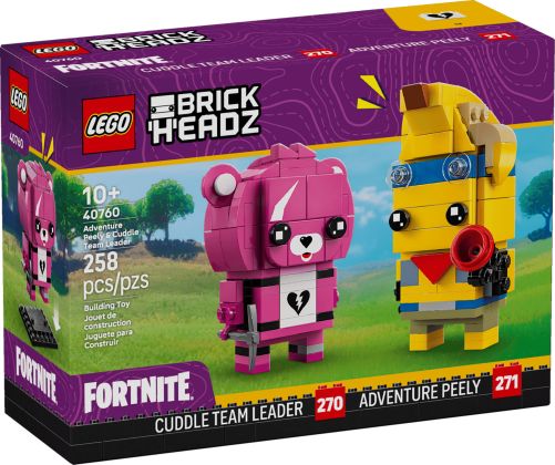 LEGO BrickHeadz 40760 Bananaventurier et l’experte des câlins