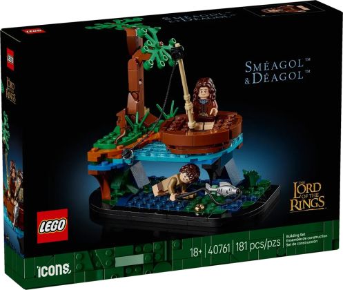 LEGO Icons 40761 Le Seigneur des Anneaux : Sméagol et Déagol