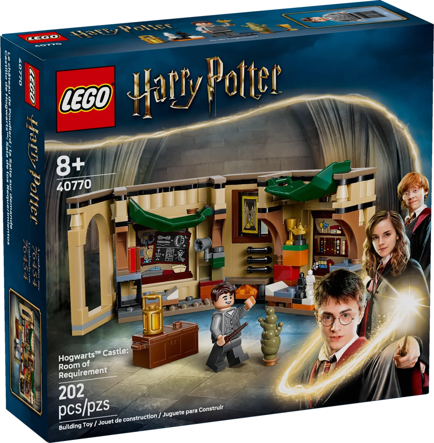 LEGO Harry Potter 40770 pas cher, Le château de Poudlard : la Salle sur Demande