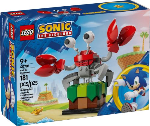 LEGO Sonic The Hedgehog 40781 Le Badnik : Crabmeat