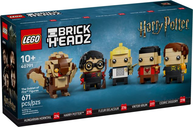 LEGO BrickHeadz 40791 Figurines de la Coupe de Feu (Harry Potter)
