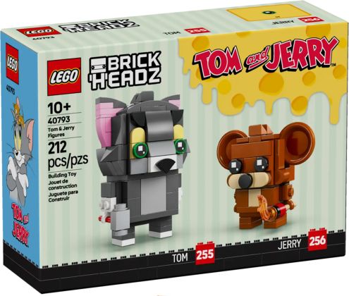 LEGO BrickHeadz 40793 Figurines de Tom et Jerry