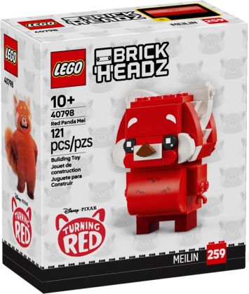 LEGO BrickHeadz 40798 Mei en panda roux
