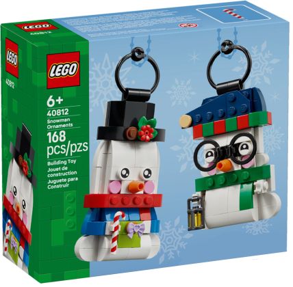LEGO Saisonnier 40812 Les bonshommes de neige décoratifs
