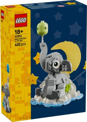 LEGO Objets divers 40814 Le bébé éléphant dans le ciel