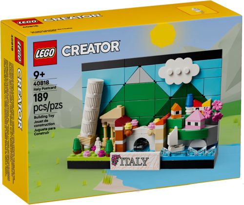 LEGO Creator 40818 Carte postale d’Italie
