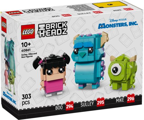 LEGO BrickHeadz 40861 Figurines de Sulli, Bob et Bouh