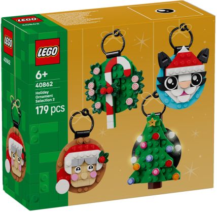 LEGO Saisonnier 40862 Sélection de décorations de fêtes 2