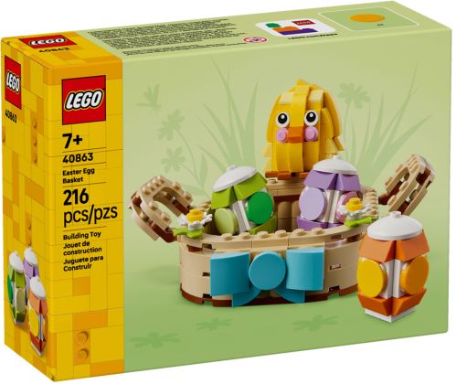 LEGO Saisonnier 40863 Le panier d’œufs de Pâques