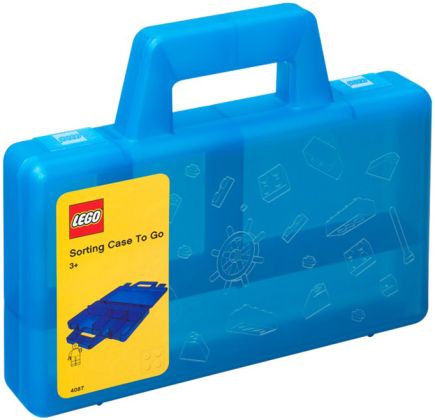 LEGO Rangements 40870002 Mallette de tri bleue à emporter