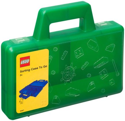 LEGO Rangements 40870003 Mallette de tri verte à emporter