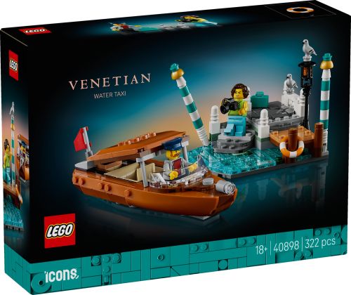 LEGO Icons 40898 Bateau-taxi vénitien