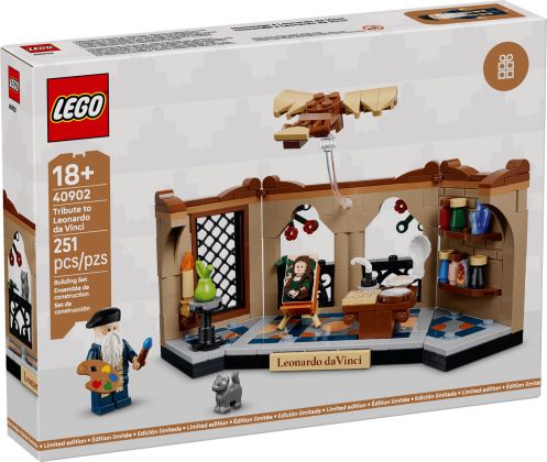 LEGO GWP (Sets promotionnels) 40902 Hommage à Léonard de Vinci
