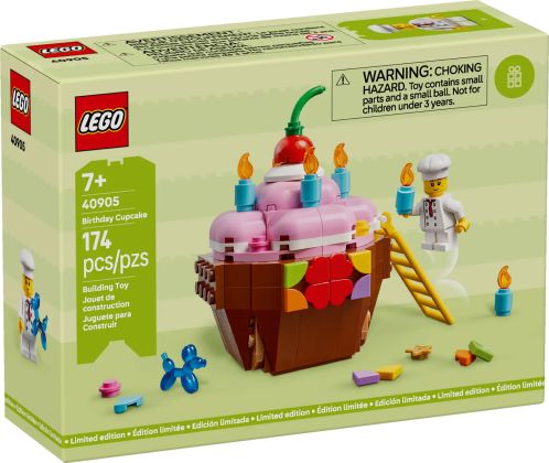 LEGO GWP (Sets promotionnels) 40905 Le cupcake d’anniversaire