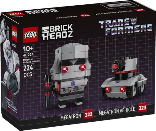 LEGO BrickHeadz 40924 Megatron Robot & Vehicle