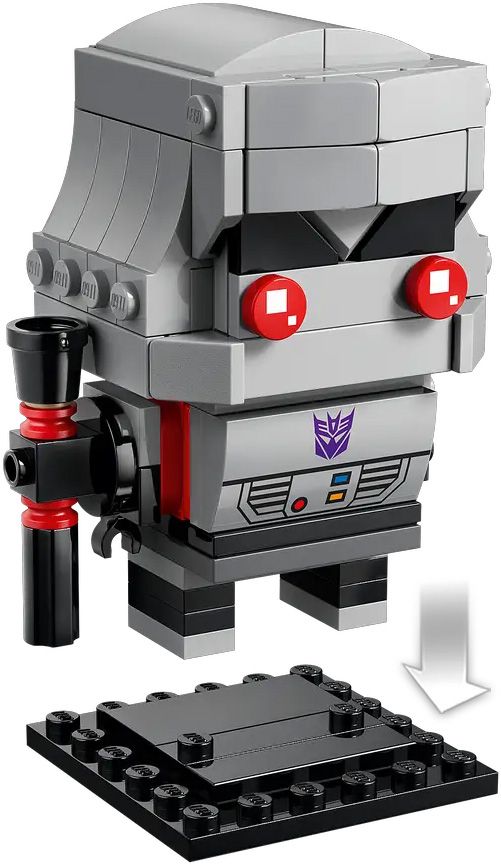 LEGO BrickHeadz 40924 Pas Cher M gatron Versions Robot Et V hicule