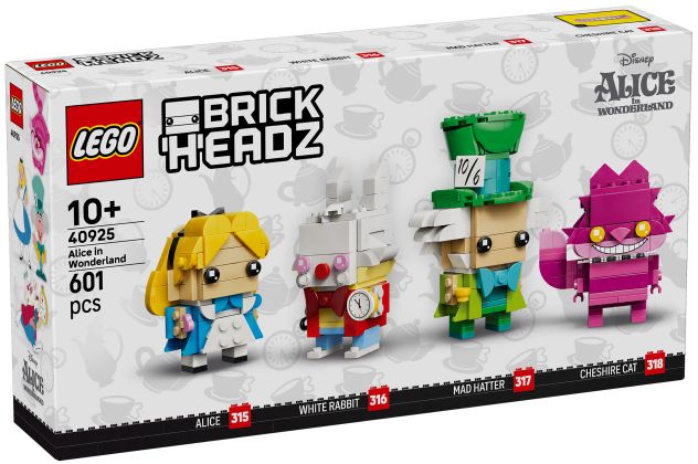 LEGO BrickHeadz 40925 Alice au pays des merveilles