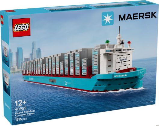 LEGO Objets divers 40955 Le porte-conteneurs Maersk à double carburant
