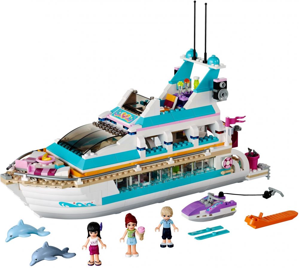 lego friends yacht