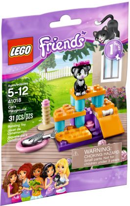 LEGO Friends 41018 Le chat et son aire de jeux