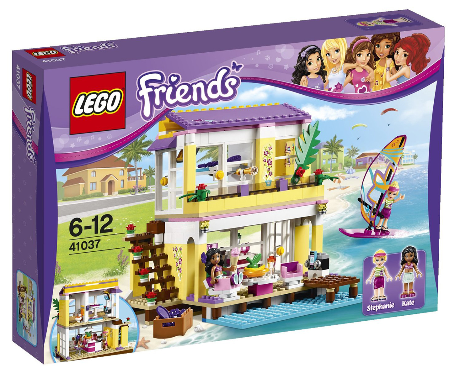 LEGO Friends Stephanie's Beach House Building Set - wide 5