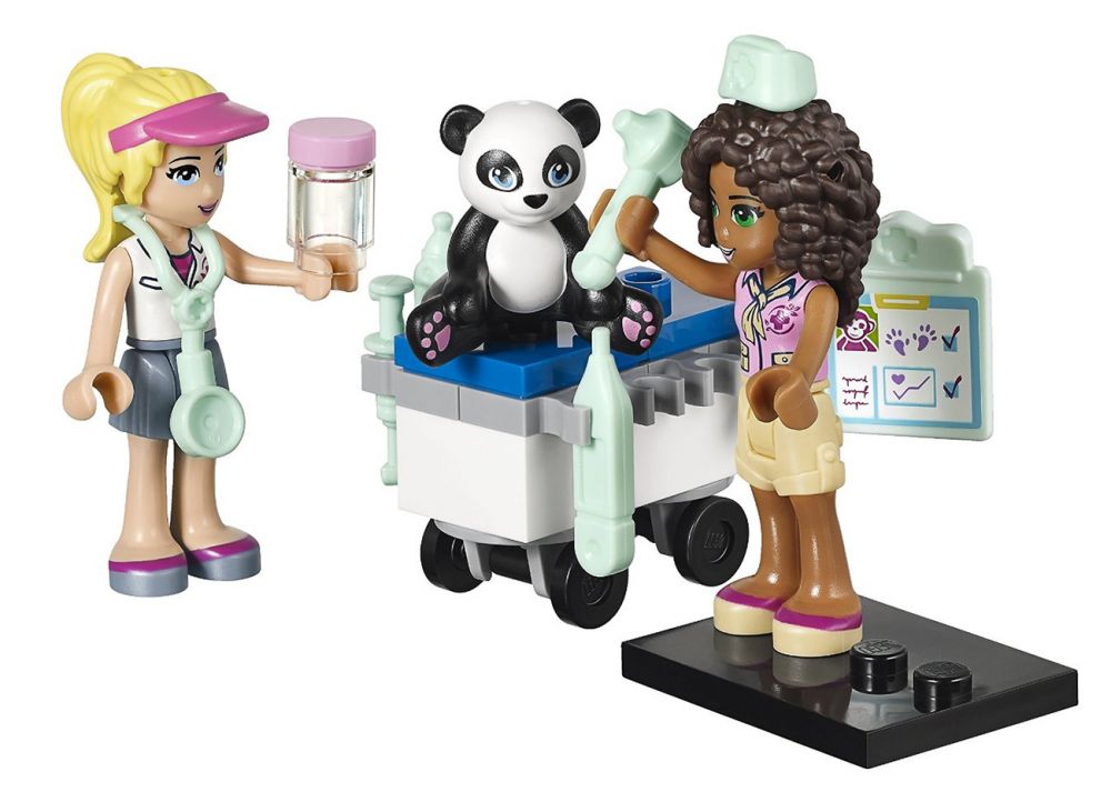 LEGO Friends 41038 pas cher, La base de sauvetage de la jungle