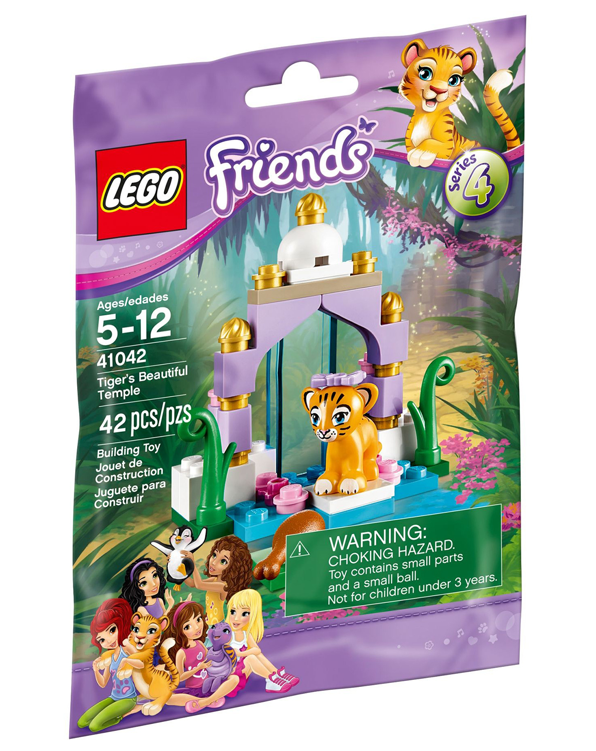LEGO Friends 41042 pas cher, Le tigre et son temple asiatique