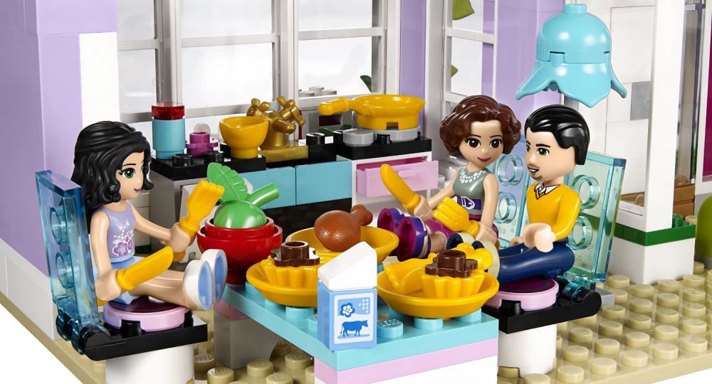 LEGO Friends 41095 pas cher, La maison d'Emma