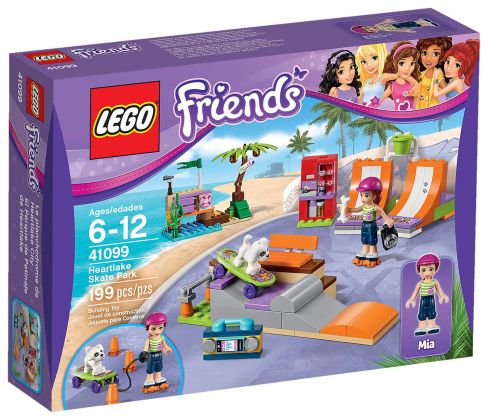 LEGO Friends 41099 Le skatepark
