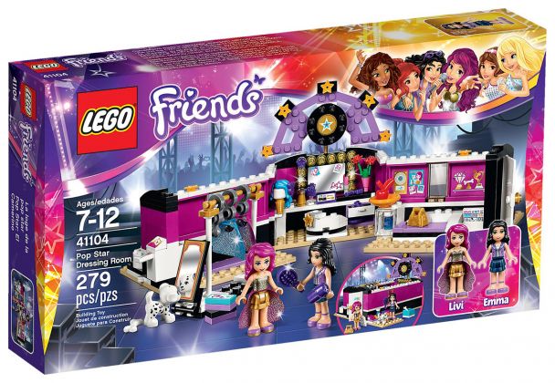 LEGO Friends 41104 La loge de la chanteuse