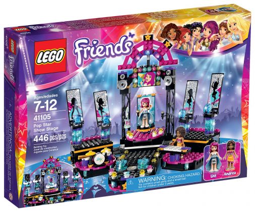 LEGO Friends 41105 La scène de la chanteuse