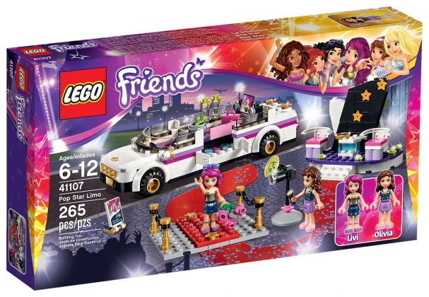 LEGO Friends 41107 La limousine de la chanteuse