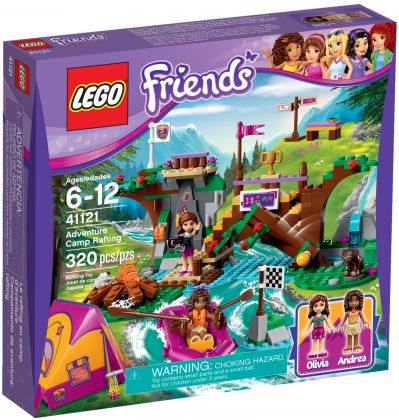 LEGO Friends 41121 Rafting à la base d'aventure