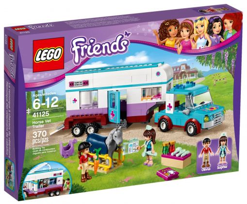 LEGO Friends 41125 La remorque à chevaux du vétérinaire